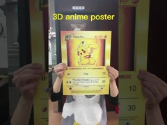 DGZ Naruto Messi Ronaldo Sports 3d Flip Motion Lenticular Anime Posters 40*60cm