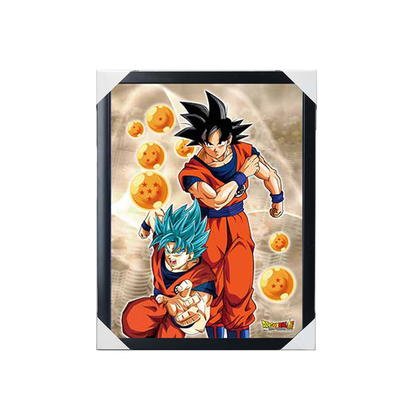 Japanese Comic Dragon Ball One Piece Demon Slayer Bleach 3D Printing Anime Hanging Pictures Wall Decor Scrolls Poster
