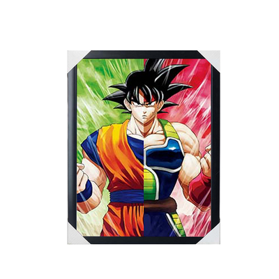 Japanese Comic Dragon Ball One Piece Demon Slayer Bleach 3D Printing Anime Hanging Pictures Wall Decor Scrolls Poster