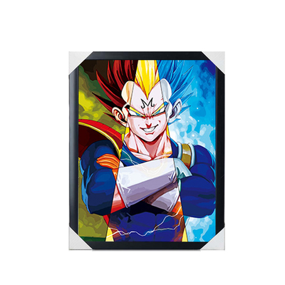 Japanese Comic Dragon Ball One Piece Demon Slayer Bleach 3D Printing Anime Hanging Pictures Wall Decor Scrolls Poster