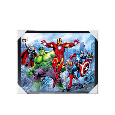 Wholesale Anime 3D Poster Marvel 3D Lenticular Poster Wall Decor 3D Print Changing Picture Anime Poster