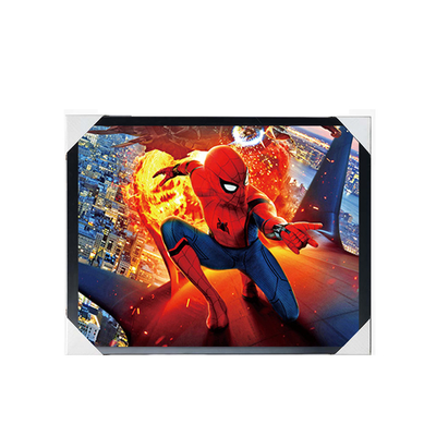 Wholesale Anime 3D Poster Marvel 3D Lenticular Poster Wall Decor 3D Print Changing Picture Anime Poster