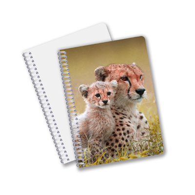 Wholesale 3D Effect 3D Lenticular Printing Notebook Hardcover Spiral Bound Notebook Perforated Notebook For Kids