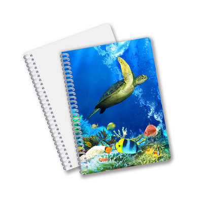 School Stationery 3D Lenticular Advertising Custom Spiral Notebooks for Children Promotion Gift