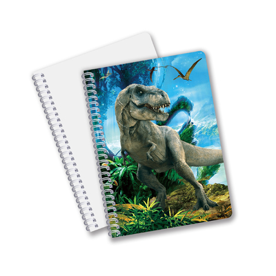 Good Quality Personalized 3D lenticular PET material Promotion Gift Spiral 3D Printing Notebook