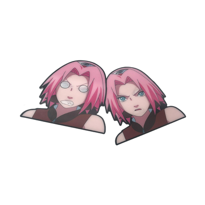Waterproof Custom Stickers Changing Flips Motion Sticker Lenticular 3D Anime Sticker for Car Laptop Luggage Decoration
