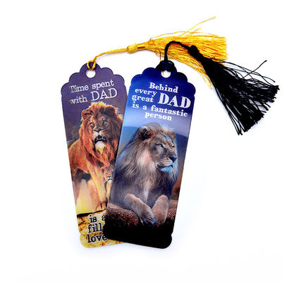 Customizable 3D Lenticular Bookmark with Holographic 3D Image for Enhanced Trade Show Visibility