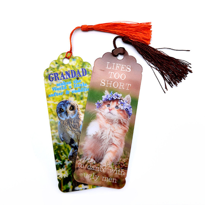 Puppies And Kittens bookmark for reader 3D Lenticular Bookmark Promotions