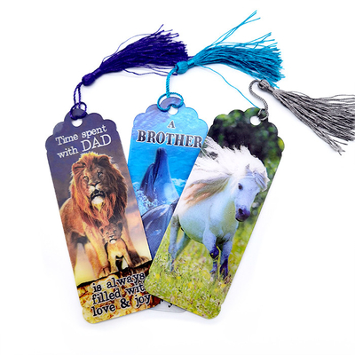 Puppies And Kittens bookmark for reader 3D Lenticular Bookmark Promotions