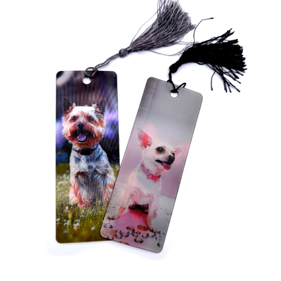 Full Color 3D Lenticular Bookmark Plastic Bookmark With Flip/Morph Effect