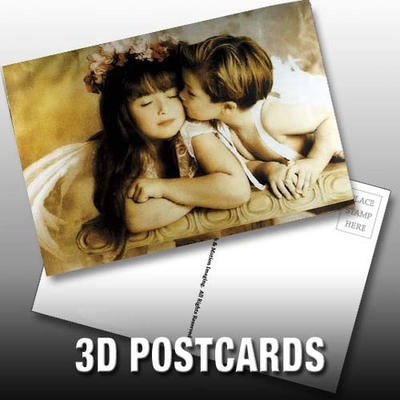 Van Gogh's Sunflowers 3D Lenticular Postcards For Museum Art Gallery