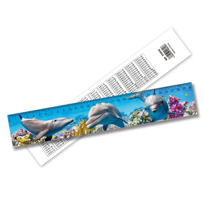 Factory Price 3D Lenticular Ruler Anime Flip Ruler Customization For School For Office
