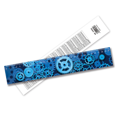 Cute Fancy Printing 3D Lenticular Ruler Plastic Flexible Ruler Customized Shape