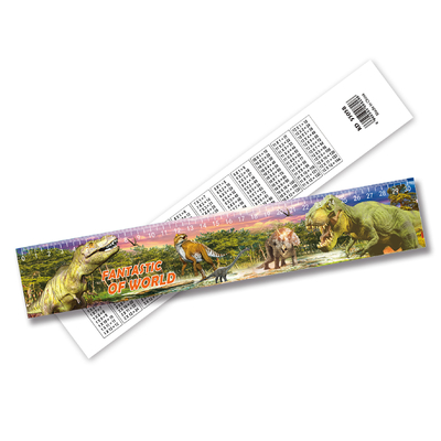 Customizable Lenticular 3d Ruler PET Home Decorations With 3D Animation Effect