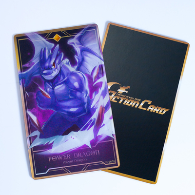 Full Color Printing PET Custom Lenticular Card 3D Lenticular Printing Card