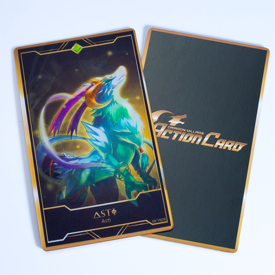 Customizable PET Lenticular 3D Card For Advertising And Souvenirs
