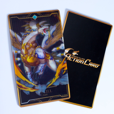 Full Color Printing PET Custom Lenticular Card 3D Lenticular Printing Card