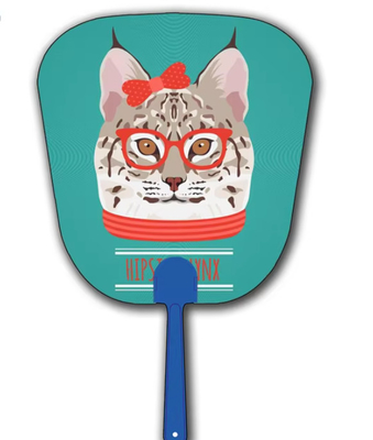Hot Selling Custom 3D Lenticular Hand Fans Of Super Stars Promotional