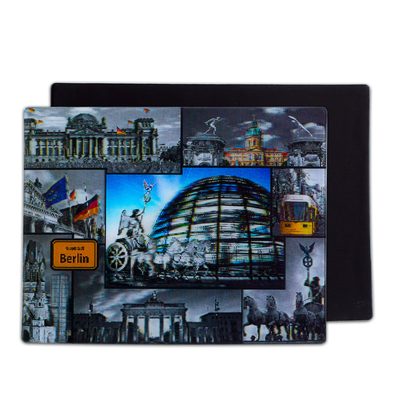 Landmark Castle Souvenir Gift 3D Lenticular Magnets for Promotions