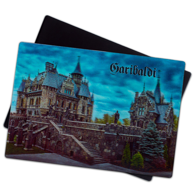 Landmark Castle Souvenir Gift 3D Lenticular Magnets for Promotions