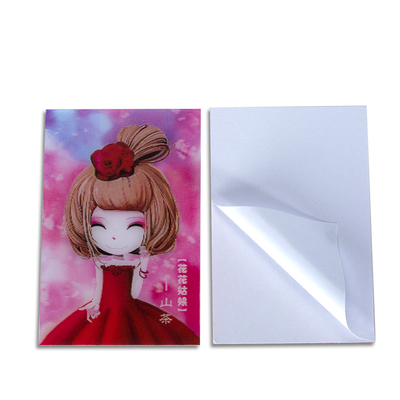 Wholesale Lenticular Anime Motion Sticker Waterproof Peeker Lenticular Anime Car 3D Sticker