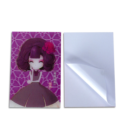 Wholesale Lenticular Anime Motion Sticker Waterproof Peeker Lenticular Anime Car 3D Sticker