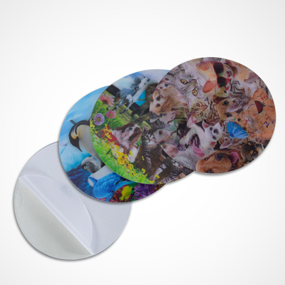 3d lenticular lens sticker / lenticular print sticker / customize 3d anime motion sticker