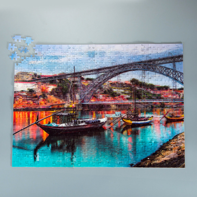 wholesale Custom 520 pcs 16 styles Thick and durable Special Material Adult Puzzle