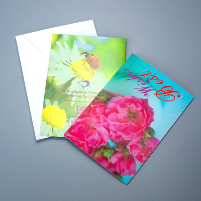 Factory Hot Sale Custom Kpop 3D Lenticular Printing Postcard/ Business Card