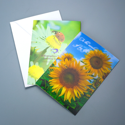 Custom 3D Cards Lenticular Postcard Animated Invitation Cards