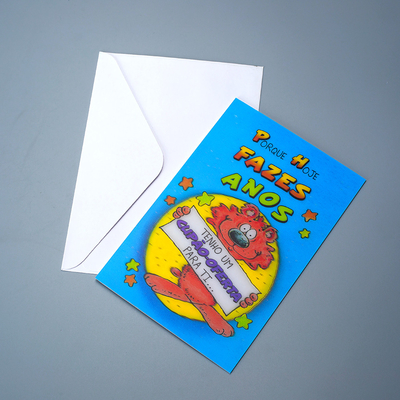 Wholesale Customized 3D Lenticular Printing Greeting Card Manufacture Nudes 3D Card