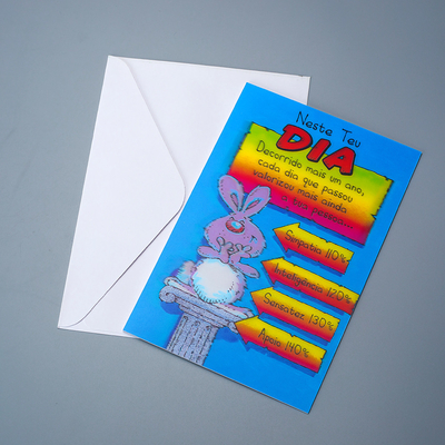 Wholesale Customized 3D Lenticular Printing Greeting Card Manufacture Nudes 3D Card