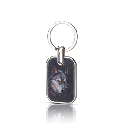 Custom Design Your Own Glitter Acrylic Keychain Anime Cute Acrylic Charm with Make Own Design Printing