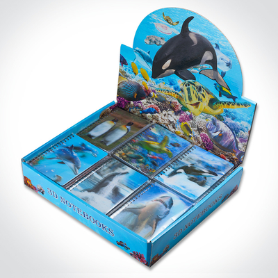 A5 A4 Standard Cheap 3D Notebook Customizable 3D Lovely Panda Journal Notebook