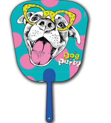 Promotional Product PP 3D Lenticular Effect Plastic Hand Fan