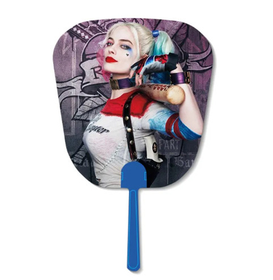Custom 3d Lenticular Pp Manual Plastic Hand Held Fan Flip 3d Hand Fan
