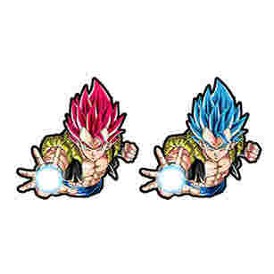 Wholesale Dragon Ball Design Waterproof 3D Anime Stickers Changing Flips Decals Lenticular Car Stickers Anime