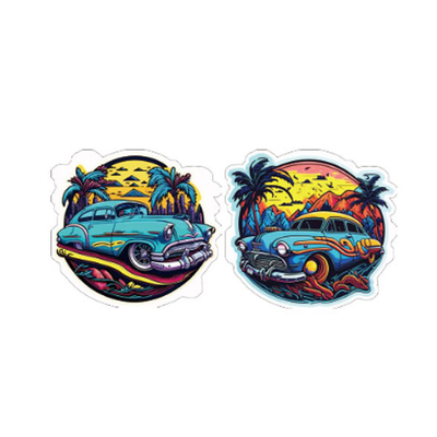 One Pieced 3D Motion Stickers Character Lenticular Cartoon Decals Car Laptop Waterbottle Decor