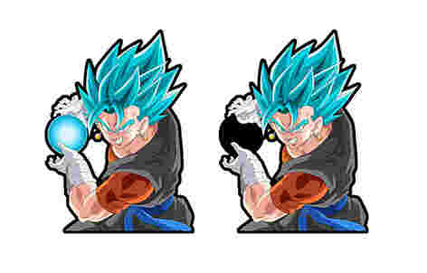 Wholesale Cartoon Die Cut Lenticular Sticker Custom Printing Laptop Car Window 3D Anime Motion Sticker