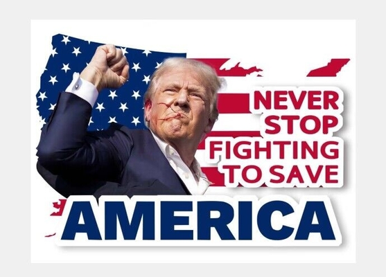 Customized President Image 3d Lenticular Print 3D Flip Effect Poster