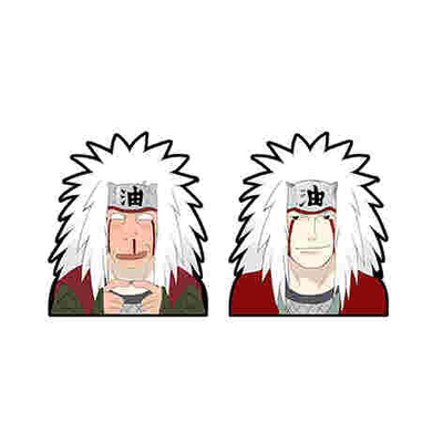 Cartoon Lenticular Waterproof Decals Flip Changing Stickers Anime 3D Motion Sticker for car