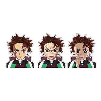 Cartoon Lenticular Waterproof Decals Flip Changing Stickers Anime 3D Motion Sticker for car