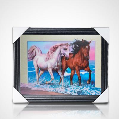 Hot Sell High Definition Promotion Gift Japanese 3D Lenticular Anime Posters With Frame