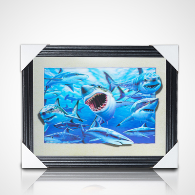 Hot Sell High Definition Promotion Gift Japanese 3D Lenticular Anime Posters With Frame