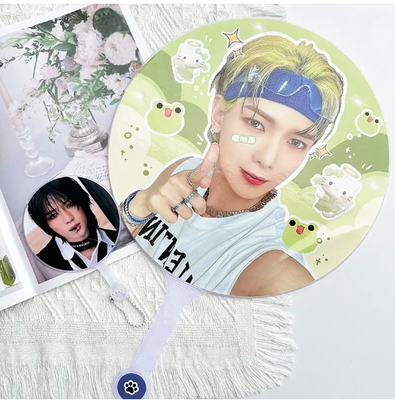 Hot Sale Custom Kpop Lenticular Printing 3D Lenticular Plastic Hand Fans