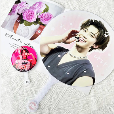 Hot Sale Custom Kpop Lenticular Printing 3D Lenticular Plastic Hand Fans