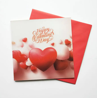 Hot Selling Custom Lenticular Printed 3D Greeting Cards Of Invitation