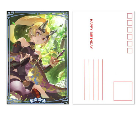 3D Lenticular Greeting Post Card DIY Greeting Card For Holiday Printing