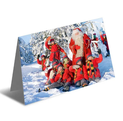 Custom Lenticular 3D Greeting Cards For Christmas Celebration