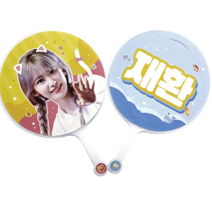 Custom One Side Kpop Picket 3d Lenticular Hand Fan
